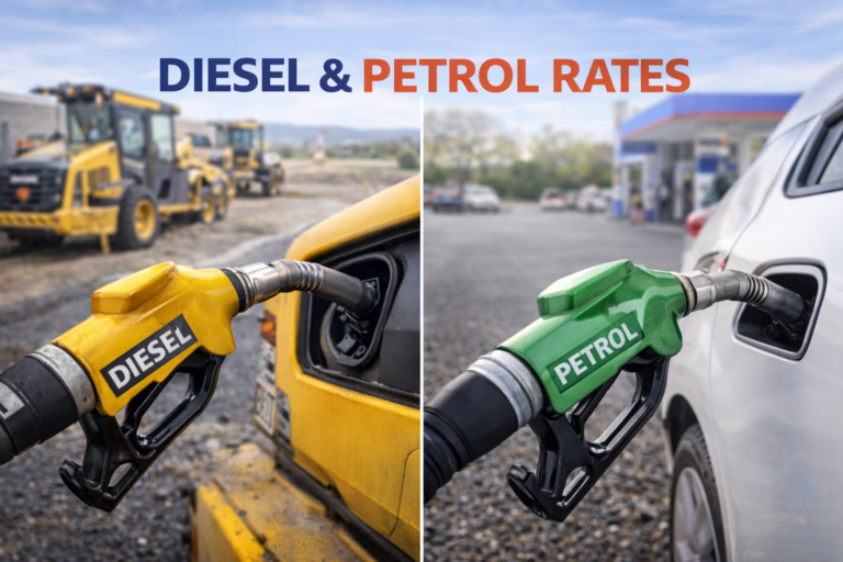 Diesel and Petrol Rates Today India