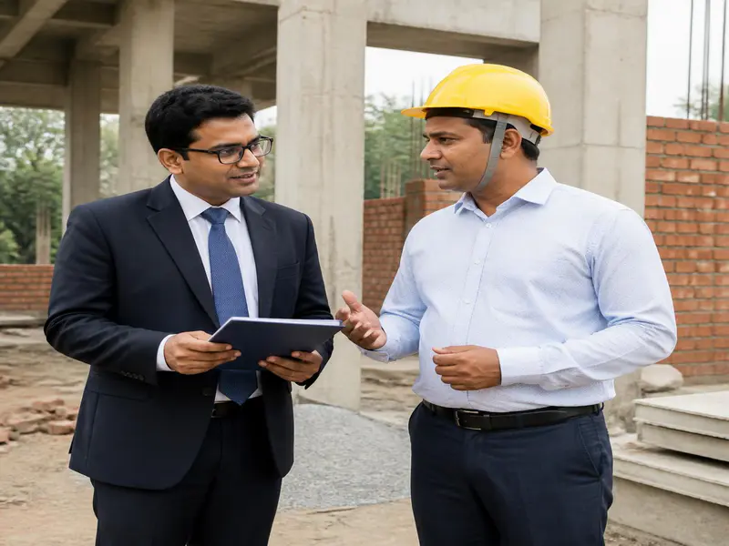 Bank inspection for home construction loan disbursement