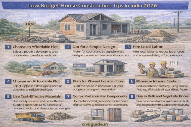 Low Budget House Construction Tips in India