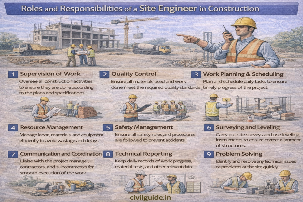 Roles and Responsibilities of a Site Engineer