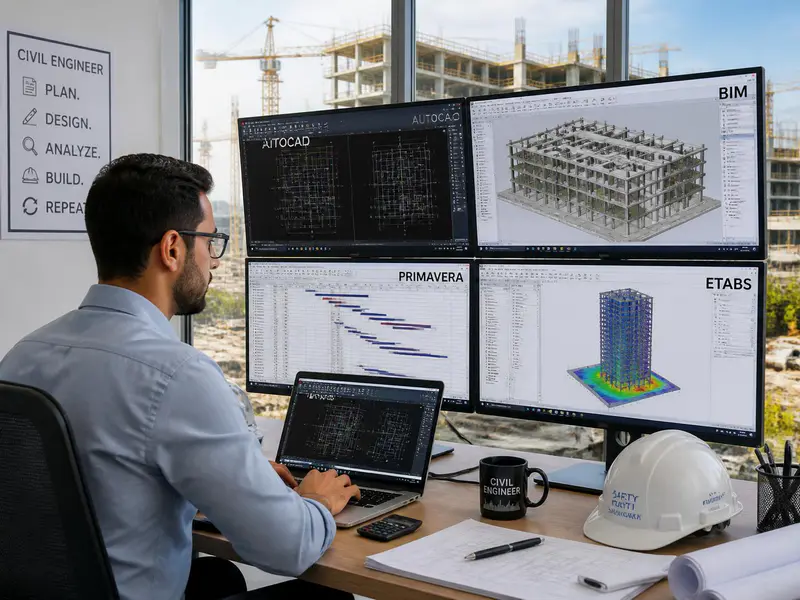 Civil engineering software skills that increase salary