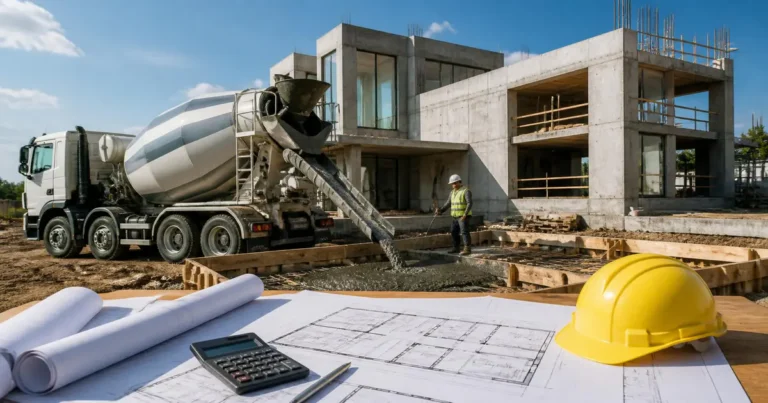 Concrete Calculator Formula for Slab Beam and Footing