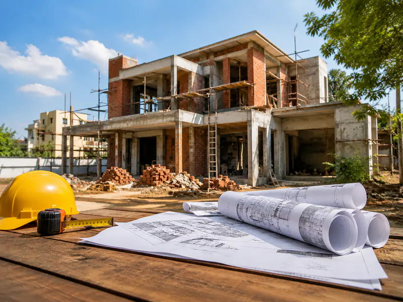 Construction Cost per Sq Ft in India