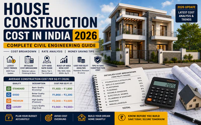 House Construction Cost in India