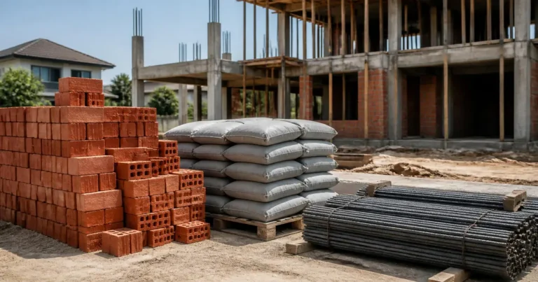 Ultimate building materials list for house construction project