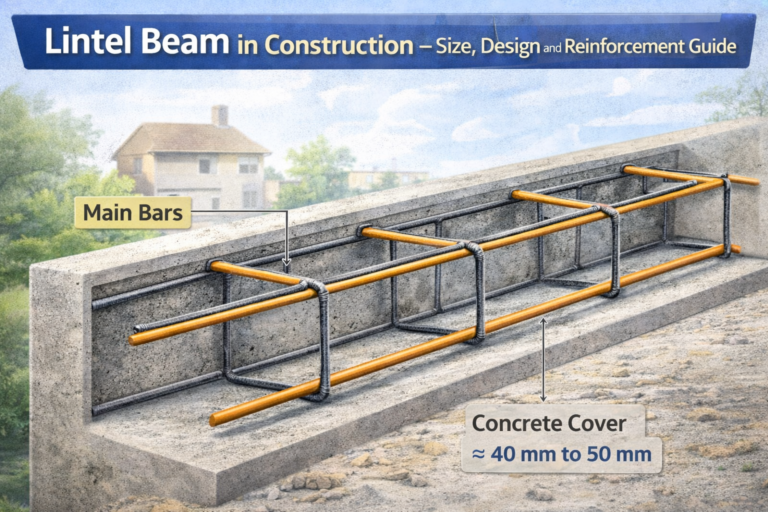 lintel-beam-in-construction