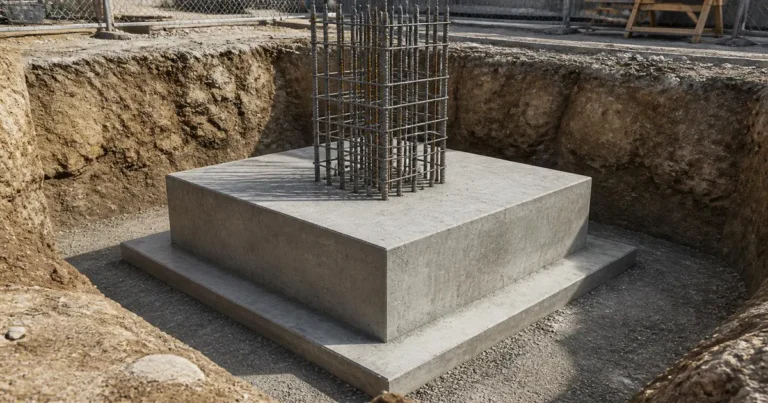 Footing size calculation for residential building