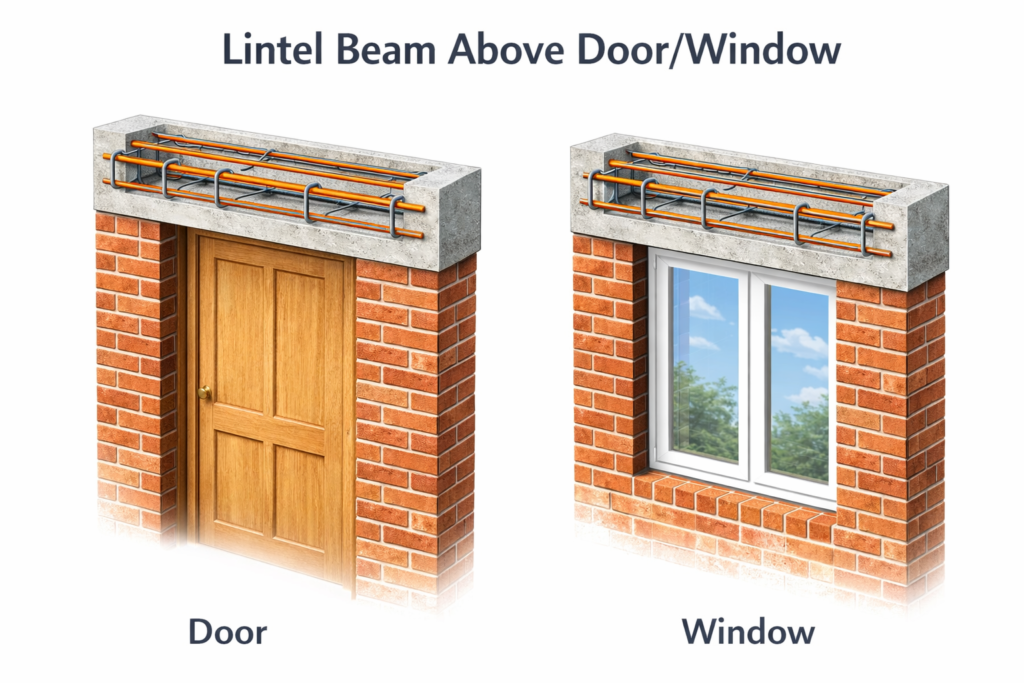 Lintel Beam in Construction
