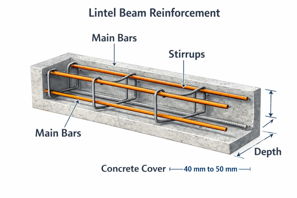 Lintel Beam in Construction