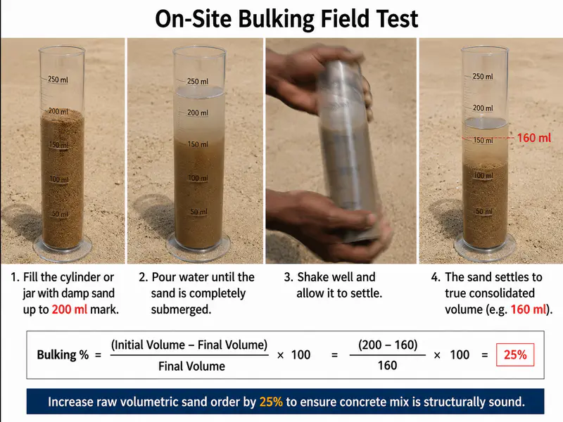Sand Calculation for Construction