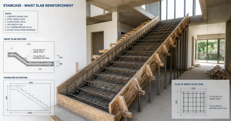 Staircase calculation for house construction complete civil engineering guide