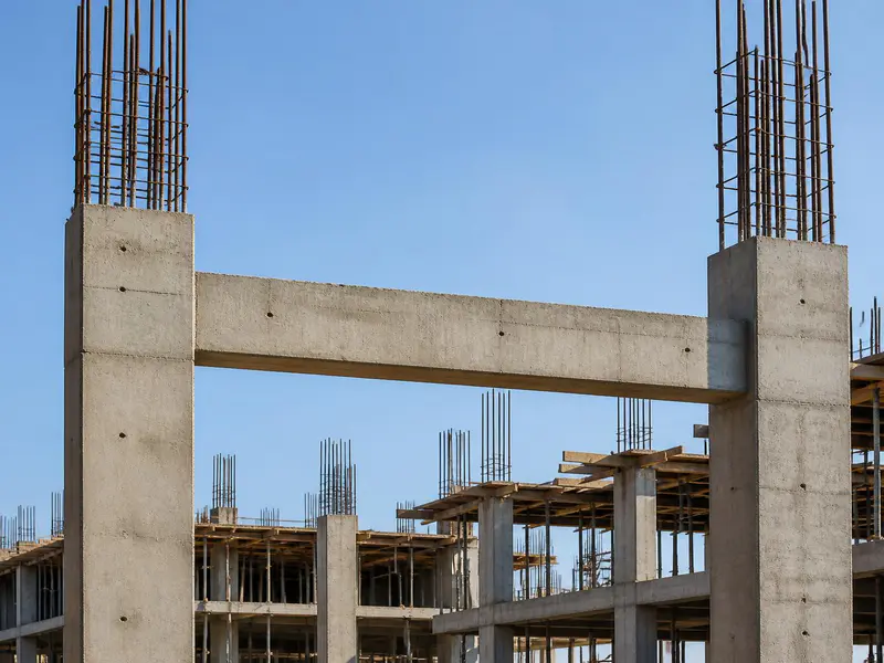 Tie Beam in Construction