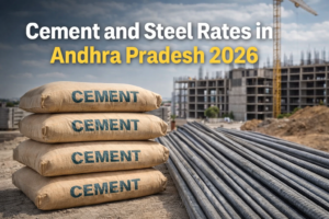 cement and steel rates in Andhra Pradesh 2026