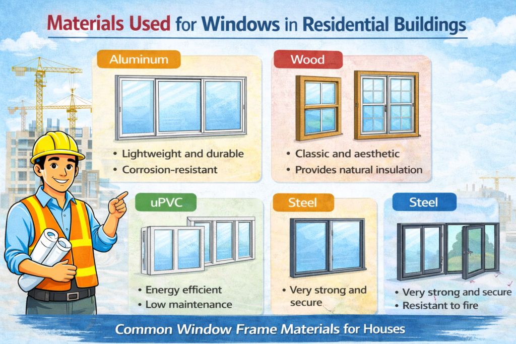 Standard Window Size for House in India
