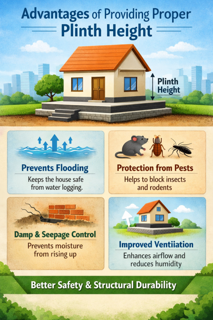 Standard Plinth Height for House