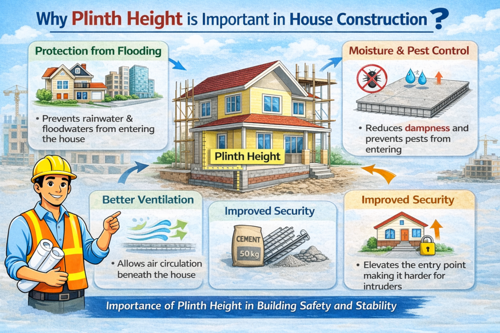 Standard Plinth Height for House