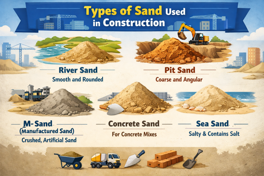 Sand Calculation for Construction