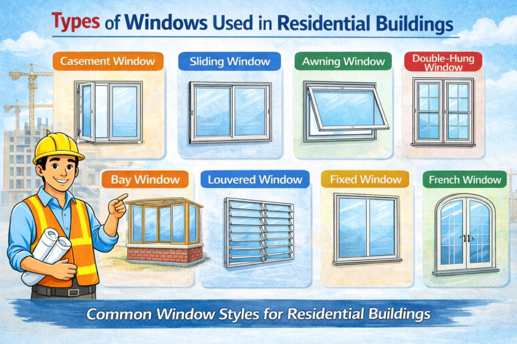 Standard Window Size for House in India
