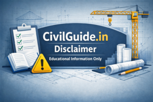 disclaimer of civilguide
