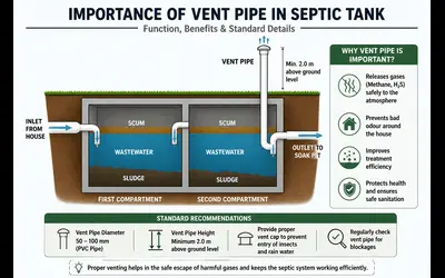 septic tank size calculation for house
