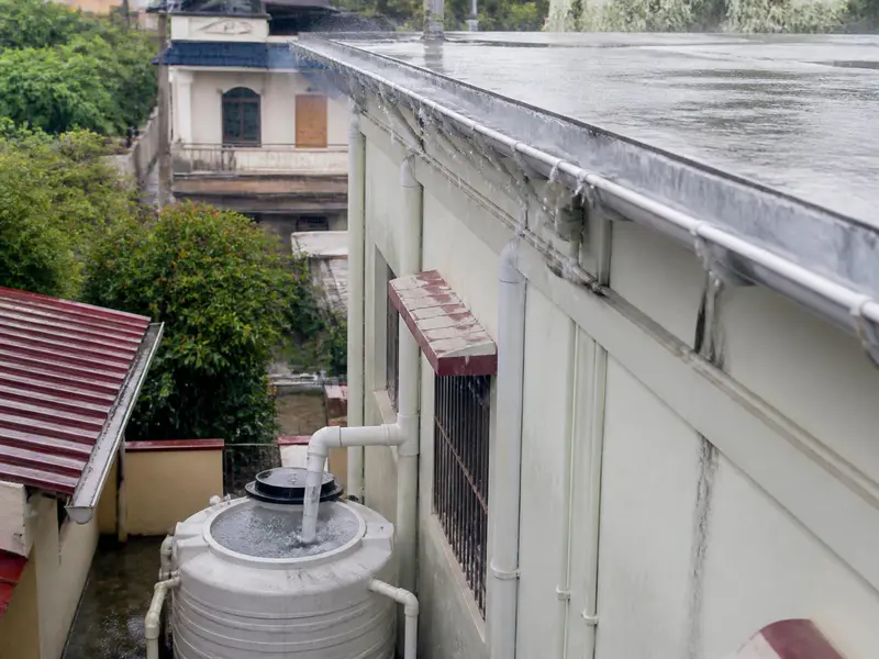 Rooftop Rainwater Collection System