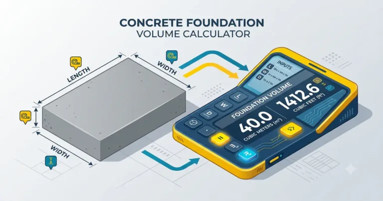 concrete quantity calculator