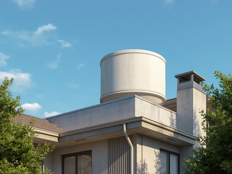 overhead water tank