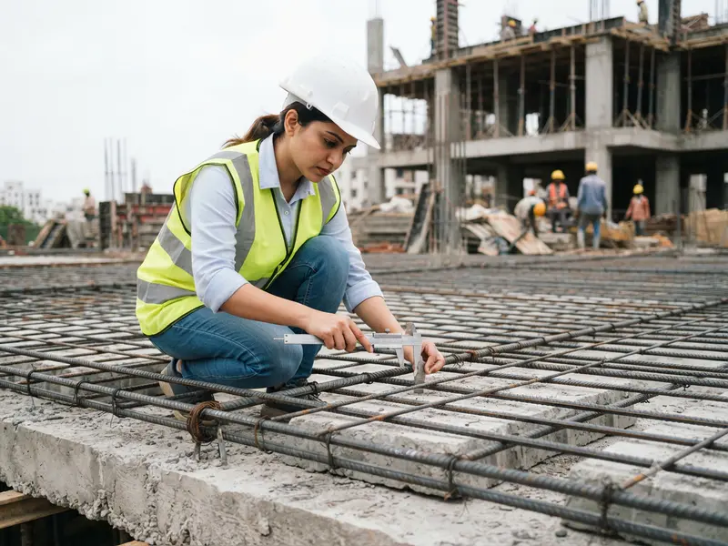 Checking RCC reinforcement bar diameter and spacing