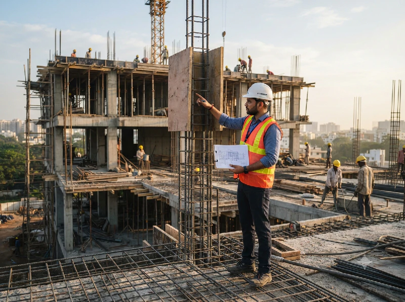 RCC Site Engineer Daily Inspection