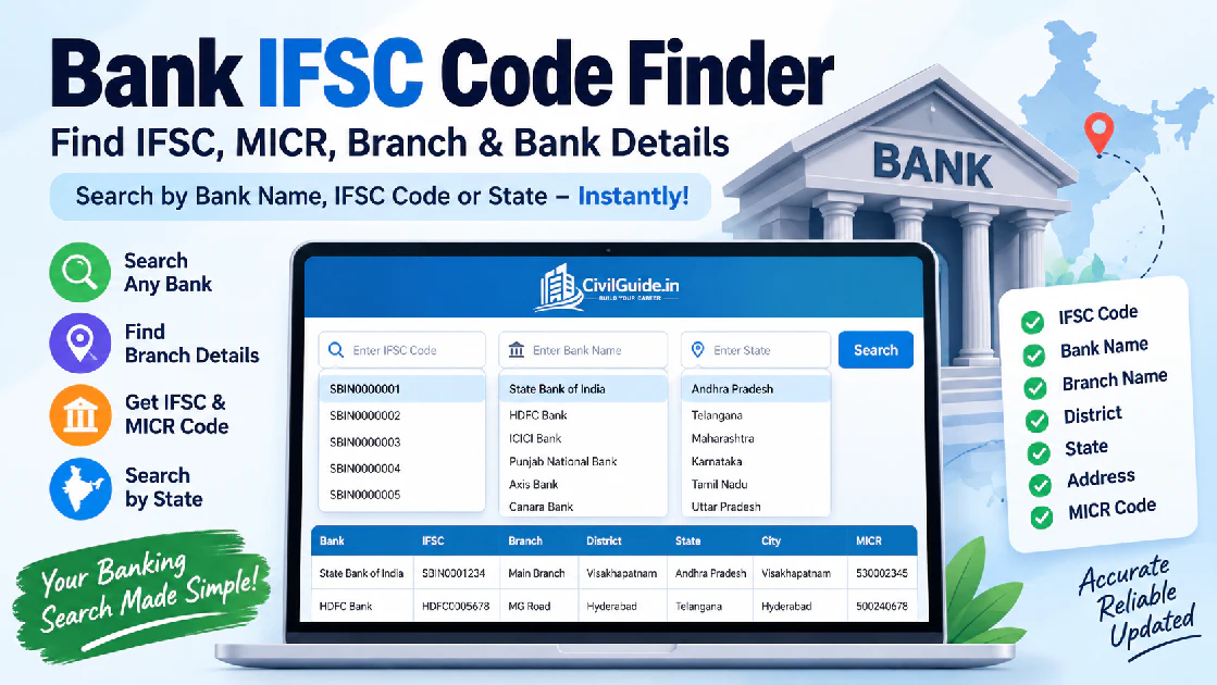 Micr Code Search Bank IFSC Code Finder India – Search Any Bank IFSC Code Online-2026