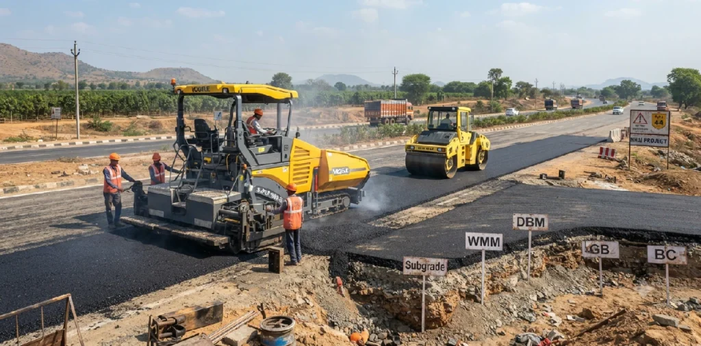 bt road construction
