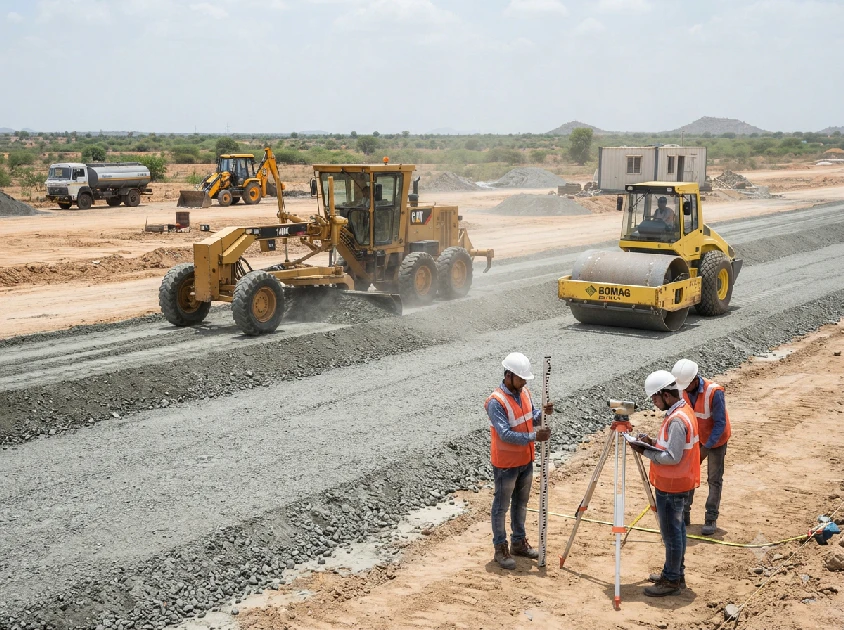 bt road construction
